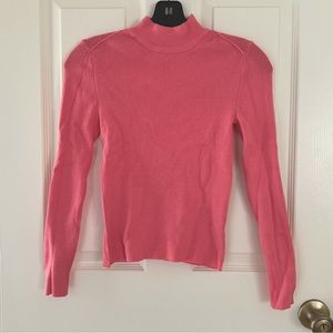 Urban Outerfitters BDG Farren Turtleneck Knit Pullover Sweater in Pink Size S